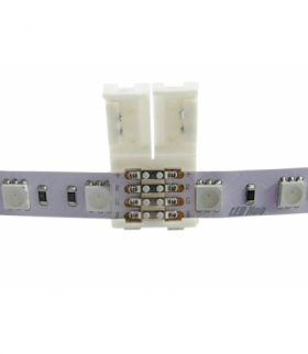 Złączka do taśm LED CLICK CONNECTOR podwójna 10 mm 4 PIN RGB LEDline 243622