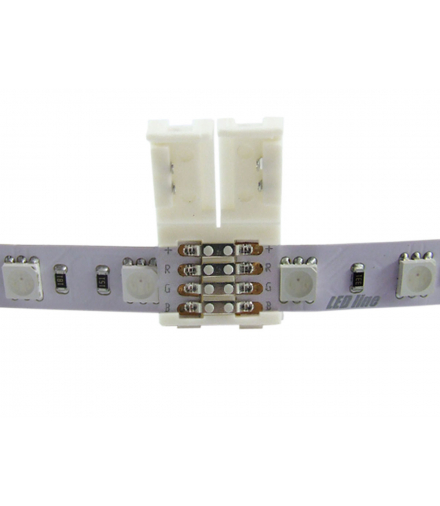 Złączka do taśm LED CLICK CONNECTOR podwójna 10 mm 4 PIN RGB LEDline 243622