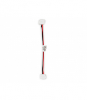 Złączka do taśm LED wodoodpornych CLICK CONNECTOR podwójna 8 mm 2 PIN z przewodem LEDline 243523