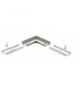 Łącznik L GROOVE10 anod. /op LEDline 76530020