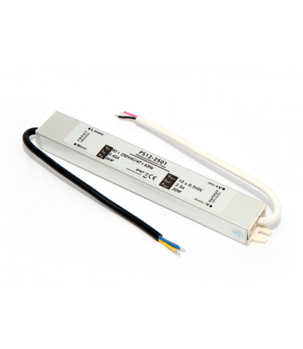 Zasilacz 12V 30W 2,5A IP67 LEDline IP-30-12