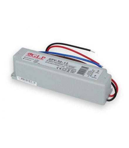 Zasilacz 12V 50W 4,2A IP67 GLP GPV-50-12
