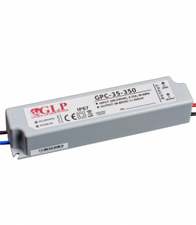 Zasilacz 30V-80V 28W 350mA IP67 GLP GPC-35-350