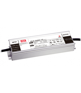 Zasilacz HLG-240H-12A 16A 192W 12V IP65 Mean Well HLG-240H-12A