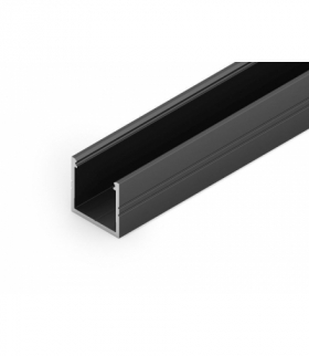 Profil SMART16 B/U4 1000 czarny LEDline F1010021