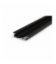 Profil FLAT8 H/UX 2000 czarny LEDline 23050021