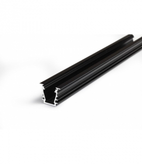 Profil DEEP10 BC/UX 1000 czarny LEDline 96020021