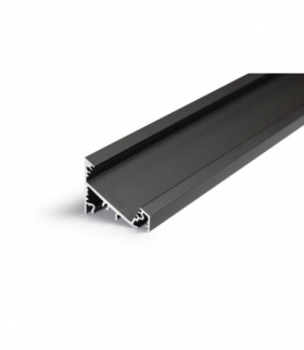 Profil CORNER27 G/UX 1000 czarny LEDline 98020021