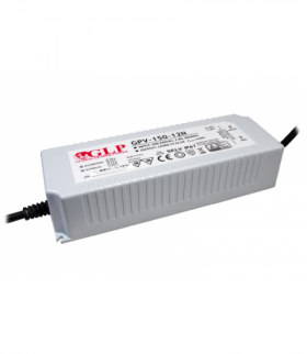 Zasilacz 12V 150W 12,5A IP67 GLP GPV-150-12N