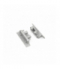 Zaślepka GROOVE10 gen2 SQ z otworem szary LEDline 76990022