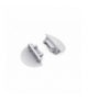 Zaślepka GROOVE14 gen2 z otworem srebro LEDline A3970040