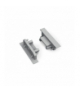 Zaślepka GROOVE14 gen2 SQ z otworem szary LEDline A3980022