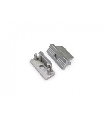 Zaślepka SURFACE10 gen2 z otworem srebro LEDline 77980040