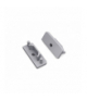 Zaślepka SURFACE14 gen2 z otworem srebro LEDline A2970040