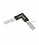 Łącznik SURFACE10 90st. czarny /op LEDline 77410021