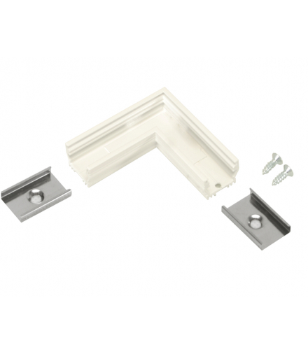 Łącznik UNI12 90st. biały /op LEDline A1910001