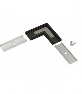 Łącznik SURFACE14 90st. czarny /op LEDline A2990021