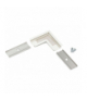 Łącznik L GROOVE10 biały /op LEDline 76530001