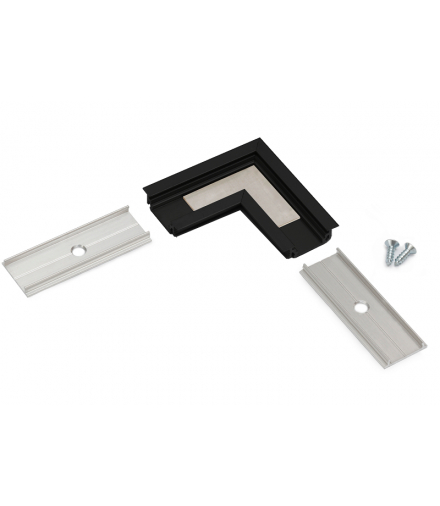 Łącznik L GROOVE10 czarny /op LEDline 76530021