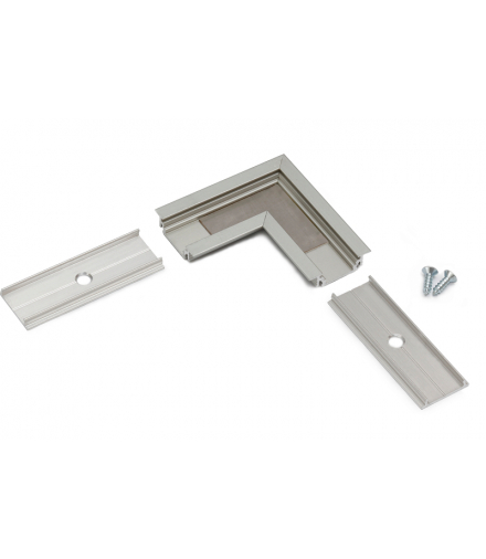 Łącznik GROOVE14 90st. anod. /op LEDline A3990020