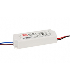 Zasilacz LPV-20-24 0,84A 20W 24V IP67 Mean Well LPV-20-24