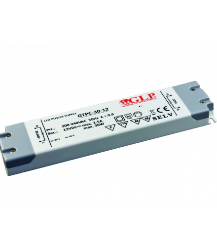 Zasilacz 12V 30W 2,5A GLP GTPC-30-12