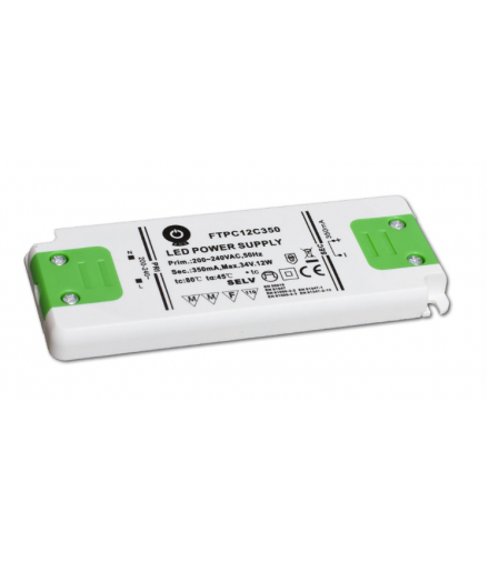Zasilacz 350mA 12W 0-34V POS FTPC12C350