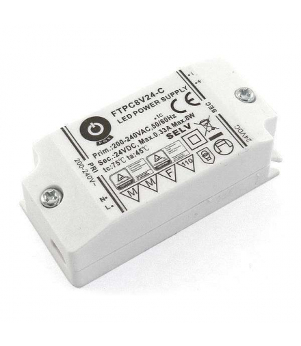 Zasilacz 0,33A 8W 24V POS FTPC8V24-C
