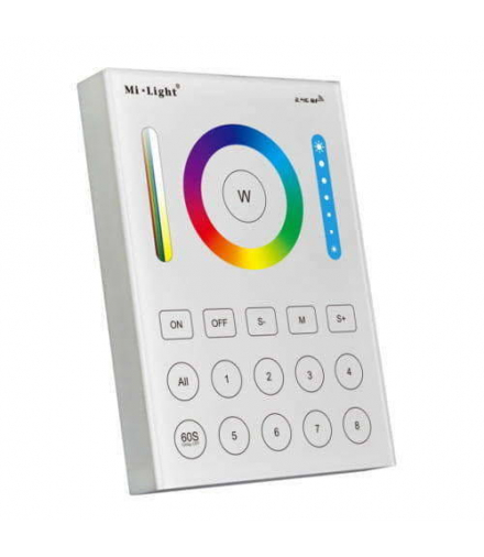 Mi-light Panel RGB/CCT na baterie 8-stref MIL-B8