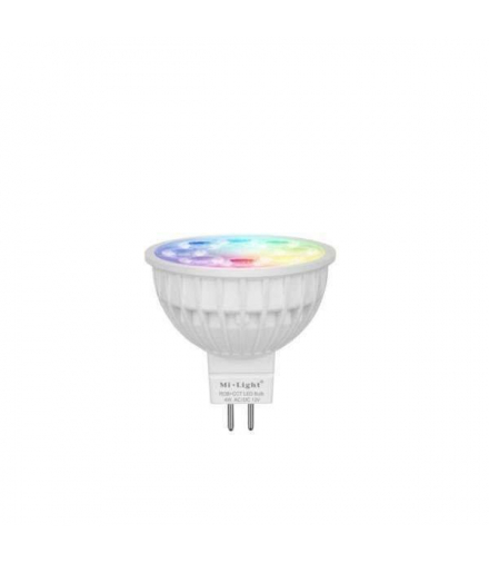 Żarówka LED MR16 4W 12V WiFi RGB/CCT 4-strefy Mi-light FUT104