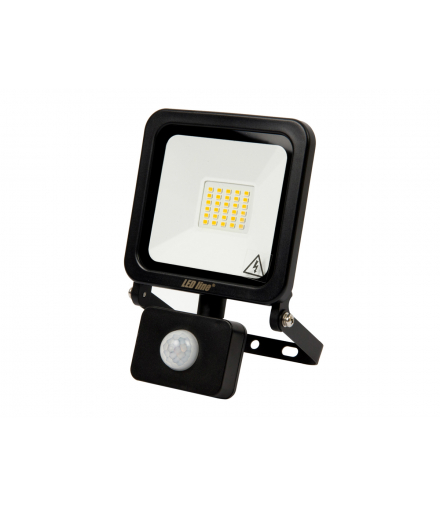 Naświetlacz LED PHOTON 20W 6000K 80lm/w 220-240V AC PIR LEDline 477002