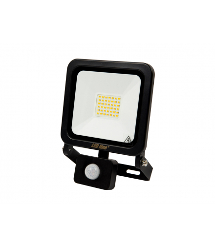 Naświetlacz LED PHOTON 30W 6000K 80lm/w 220-240V AC PIR LEDline 477019