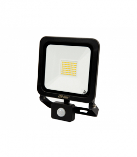 Naświetlacz LED PHOTON 50W 6000K 80lm/w 220-240V AC PIR LEDline 477026