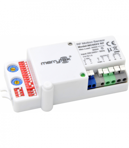 MERRYTEK Czujnik ruchu mikrofalowy sensor 32Ch RF 2-DIM DT nadajnik MC053V-RF