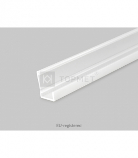 Profil LED SLASH8 2000 mleczny /op LEDline G5000220S