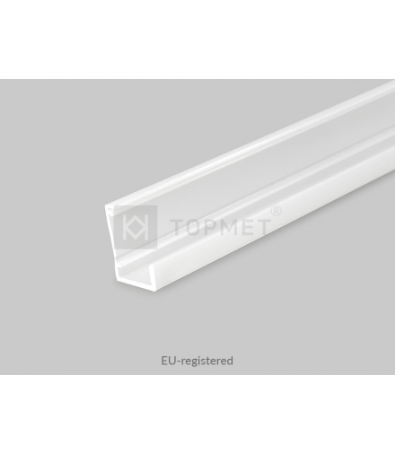Profil LED SLASH8 2000 mleczny /op LEDline G5000220S