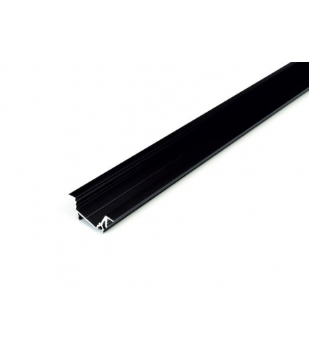 Profil LED DIAGONAL14 F/TY 3000 czarny anod. /op LEDline H5090021