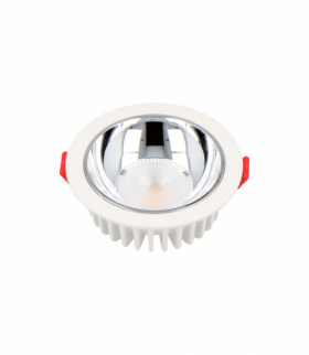 Oprawa podtynk/natynk oczko panel downlight 7W 700lm 4000K QUANTUM 1-10V LEDline 477477