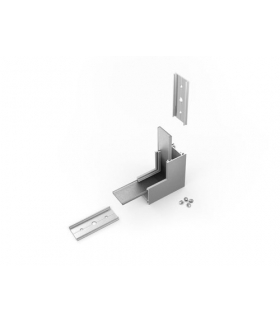 Łącznik LINEA20 90st gięty anod. /op LEDline C1870020