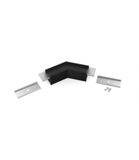 Łącznik LINEA20 135st czarny /op LEDline C1890002
