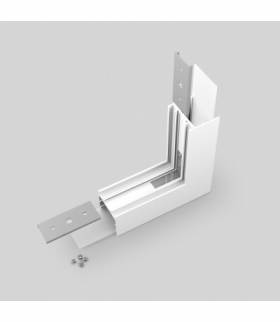 Łącznik VARIO30-02 270st gięty biały /op LEDline V4710001S