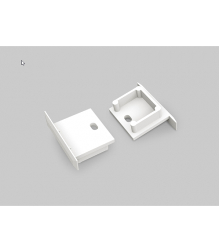 Zaślepka SMART-IN16 z otworem biały LEDline F6009901
