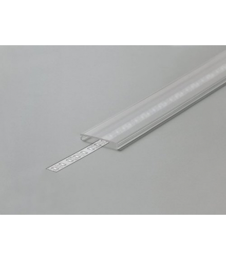 Klosz klik C9 1000 transparentny /op LEDline V3450016