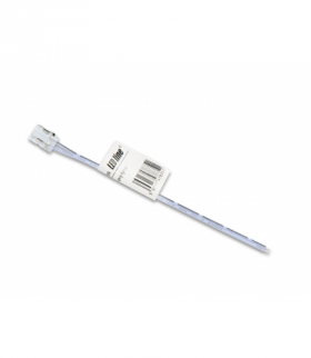 Złączka do taśm COB LED CLICK CONNECTOR pojedyncza 10 mm 2 PIN z przewodem LEDline 478351