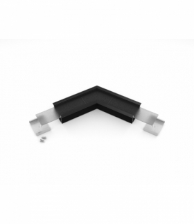 Łącznik VARIO30-07 120st czarny anod. /op LEDline V4810021S