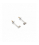 uchwyt PEN12 podwójny z gwintem 100 chrom LEDline F7009303