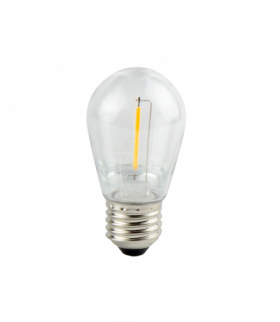 Żarówka LED E27 1W 2700K 50lm 220-240V FILAMENT ST45 Ledom 478559