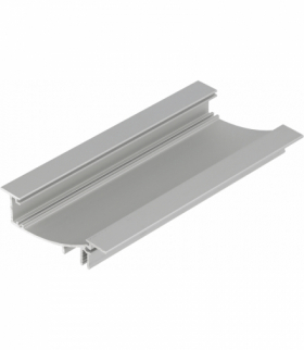 profil LED FLAT8 H/UX 4000 anod. LEDline 23210020