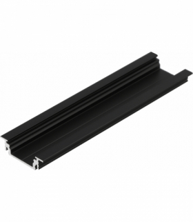 profil LED GROOVE14 EF/TY 4000 czarny anod. LEDline A3120021