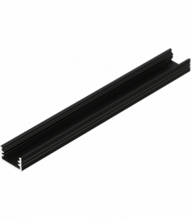 profil LED SLIM8 AC2/Z 3000 czarny anod. LEDline 89190021